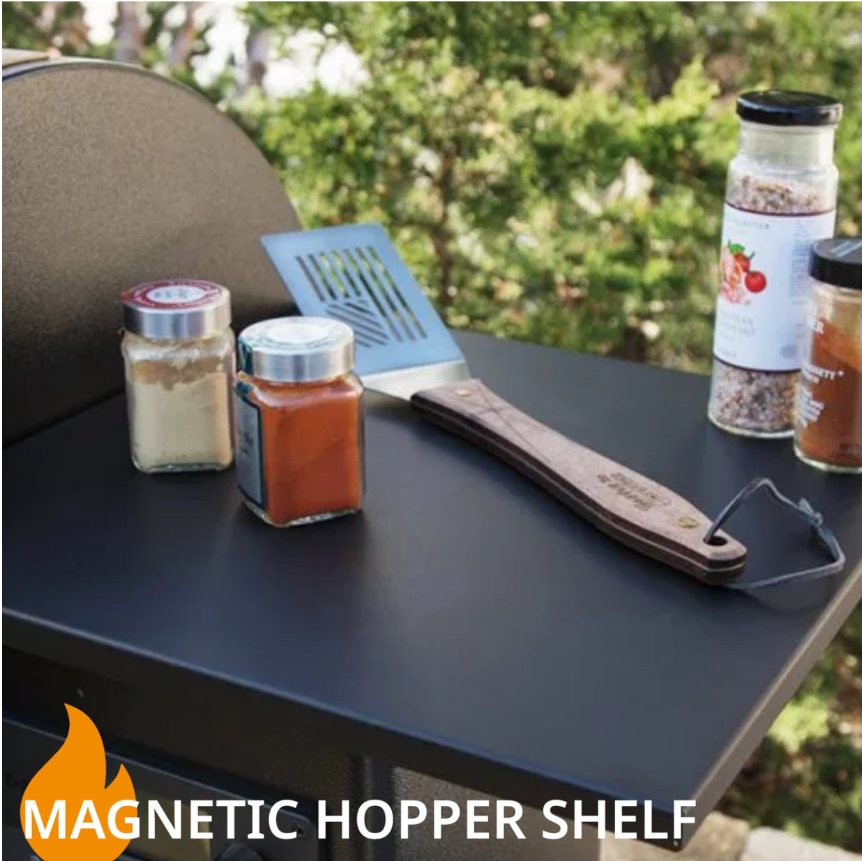 Magnetic Hopper Shelf