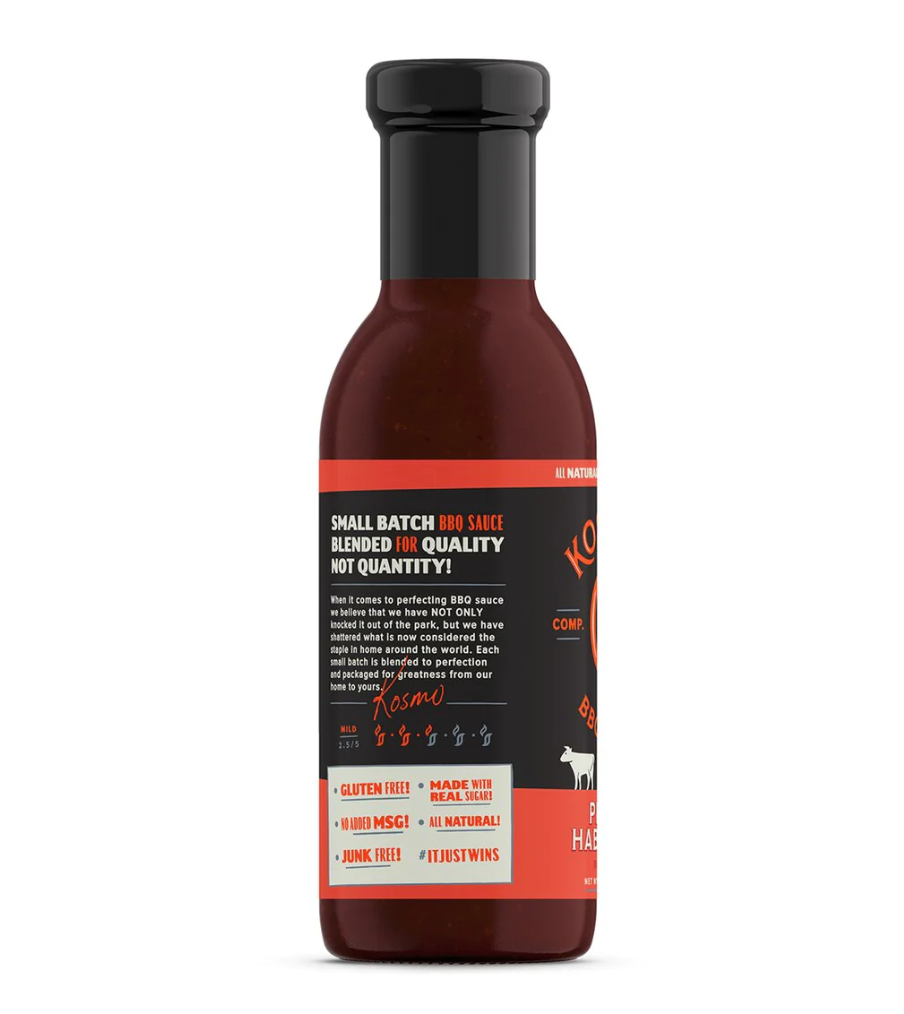 PEACH HABANERO BBQ SAUCE