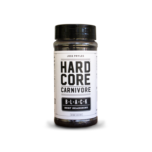 Hardcore Carnivore: Black shaker jar