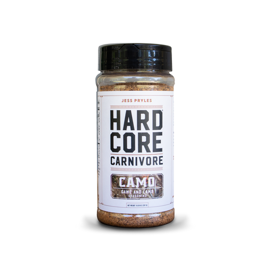 Hardcore Carnivore: CAMO shaker jar